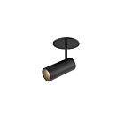 Kuzco Lighting SF15701-BK 7W Noir LED Réglable Éclairage sur rail 3000K