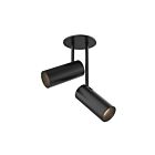 Kuzco Lighting SF15702-BK 11W Noir LED Réglable Éclairage sur rail 3000K