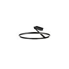 Kuzco Lighting SF27724-BK-3WCCT-UNV Roda 41W Noir LED Semi Plafonnier Encastré