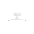 Kuzco Lighting SF418012WH-UNV Issa 20W Blanc LED Semi Plafonnier Encastré