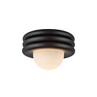 Kuzco Lighting SF426012MB Harvey 1-lumière 60W Or brossé Semi Plafonnier Encastré