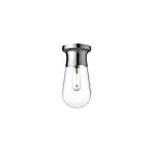 Kuzco Lighting SF464001CH Marcel 1-lumière 60W Chrome Semi Plafonnier Encastré