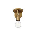 Kuzco Lighting SF607001AG Claire 1-lumière 60W Or vieilli Semi Plafonnier Encastré