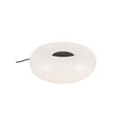 Kuzco Lighting TL12413-BK-OP Nimbus 16W Noir et verre opale LED Lampe de table
