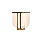 Kuzco Lighting TL336815VB Anders 20W Laiton vintage LED Lampe de table