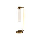 Kuzco Lighting TL355022VBGO Wynwood 1-lumière 60W Laiton vintage et opale brillant Lampe de table