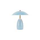 Kuzco Lighting TL437409CER Poppy 3W Bleu céruléen LED Lampe de table