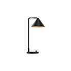 Kuzco Lighting TL485020MB Remy 1-lumière 60W Noir mat Lampe de table