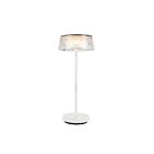 Kuzco Lighting TL62114-WH Tindra 3W Blanc LED Lampe de table