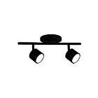 Kuzco Lighting TR10015-BK Lyra 11W Noir LED Lampe sur rail 3000K