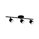 Kuzco Lighting TR10022-BK Lyra 17W Noir LED Lampe sur rail 3000K