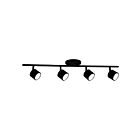 Kuzco Lighting TR10031-BK Lyra 22W Noir LED Lampe sur rail 3000K