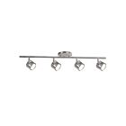 Kuzco Lighting TR10031-BN Lyra 22W Nickel brossé LED Lampe sur rail 3000K