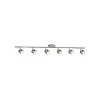 Kuzco Lighting TR10044-BN Lyra 33W Nickel brossé LED Lampe sur rail 3000K