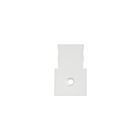 Kuzco Lighting TRC989910-WH Trilo Blanc Raccord d'extrémité pour rail