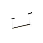 Kuzco Lighting TRL29422-BK-4K Kyan 20W Noir LED Suspendu