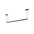 Kuzco Lighting TRL29433-BK Kyan 28W Noir LED Suspendu