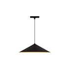 Kuzco Lighting TRP73915-BK-4K Luiz 12W Noir et blanc LED Suspendu