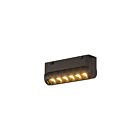 Kuzco Lighting TRS69305-BK-4K Holo Shift 6W Noir LED Réglable Éclairage sur rail CCT Sélectionnable