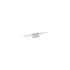 Kuzco Lighting VL18224-BN-UNV Vega Minor 18W Nickel brossé LED Lampe de salle de bain