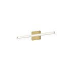 Kuzco Lighting VL27523-BG Saphir 22W Or brossé LED Lampe de salle de bain