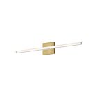 Kuzco Lighting VL27534-BG Saphir 30W Or brossé LED Lampe de salle de bain