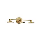 Kuzco Lighting VL418021BG-UNV Issa 20W Or brossé LED Lampe de salle de bain
