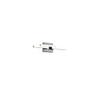 Kuzco Lighting VL52718-BN Anello Minor 13W Nickel brossé LED Lampe de salle de bain