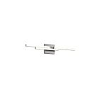Kuzco Lighting VL52727-BN-UNV Anello Minor 20W Nickel brossé LED Lampe de salle de bain