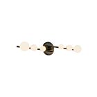 Kuzco Lighting VL55529-BK-OP Cypress 22W Noir et verre opale mat LED Lampe de salle de bain