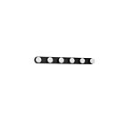 Kuzco Lighting VL63425-BK Rezz 17W Noir LED Lampe de salle de bain