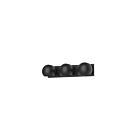 Kuzco Lighting VL648322MB Willow 3-lumières 180W Noir mat Lampe de salle de bain