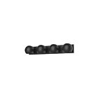 Kuzco Lighting VL648431MB Willow 4-lumières 240W Noir mat Lampe de salle de bain