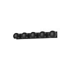 Kuzco Lighting VL648540MB Willow 5-lumières 300W Noir mat Lampe de salle de bain