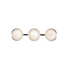 Kuzco Lighting VL77923-CH-OP Cleo 25W Chrome et verre opale mat LED Lampe de salle de bain