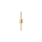 Kuzco Lighting WS10324-BG Vega 16W Or brossé LED Appliques murales d'intérieur