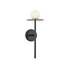 Kuzco Lighting WS15506-BK-UNV Elixir 7W Noir LED Appliques murales d'intérieur