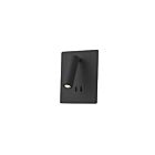 Kuzco Lighting WS16806-BK Dorchester 12W Noir LED Appliques murales d'intérieur