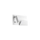 Kuzco Lighting WS16811L-WH Dorchester 16W Blanc LED Appliques murales d'intérieur