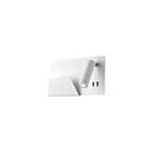 Kuzco Lighting WS16811R-WH Dorchester 16W Blanc LED Appliques murales d'intérieur