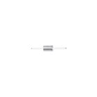 Kuzco Lighting WS18224-BN-UNV Vega Minor 18W Nickel brossé LED Appliques murales d'intérieur
