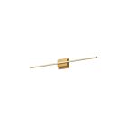 Kuzco Lighting WS18236-BG Vega Minor 31W Or brossé LED Appliques murales d'intérieur