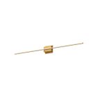 Kuzco Lighting WS18248-BG Vega Minor 44W Or brossé LED Appliques murales d'intérieur