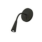 Kuzco Lighting WS18901-BK Eton 3W Noir LED Appliques murales d'intérieur