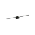 Kuzco Lighting WS25336-BK-UNV Pandora 26W Noir LED Appliques murales d'intérieur