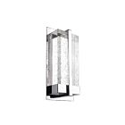 Kuzco Lighting WS2812-CH Gable 6W Chrome LED Appliques murales d'intérieur