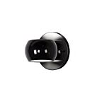 Kuzco Lighting WS46604-GBK Flux 10W Noir brillant LED Appliques murales d'intérieur