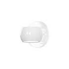 Kuzco Lighting WS46604-GWH Flux 10W Blanc brillant LED Appliques murales d'intérieur