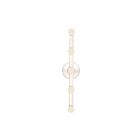 Kuzco Lighting WS63424-BN Rezz 21W Nickel brossé LED Appliques murales d'intérieur