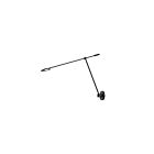 Kuzco Lighting WS90101-BK Rotaire 8W Noir LED Appliques murales d'intérieur
